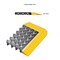Rhino Mats K-Series Safety Tract Drainage Mat, Rubber, Drainage Holes, 3 ft W x 3 ft L, Black ST-3636BY - alternate 2